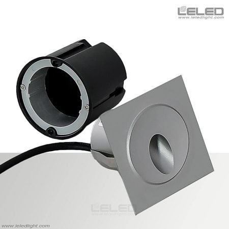 Square Recessed Wall Lights Outdoor & 3W Floor Washer Lights